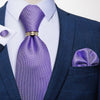 Cravate Homme Violet