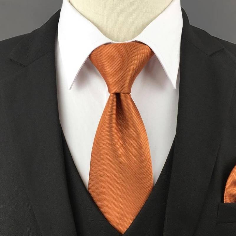 Cravate Orange Homme