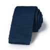 Cravate Tricot Bleu Marine