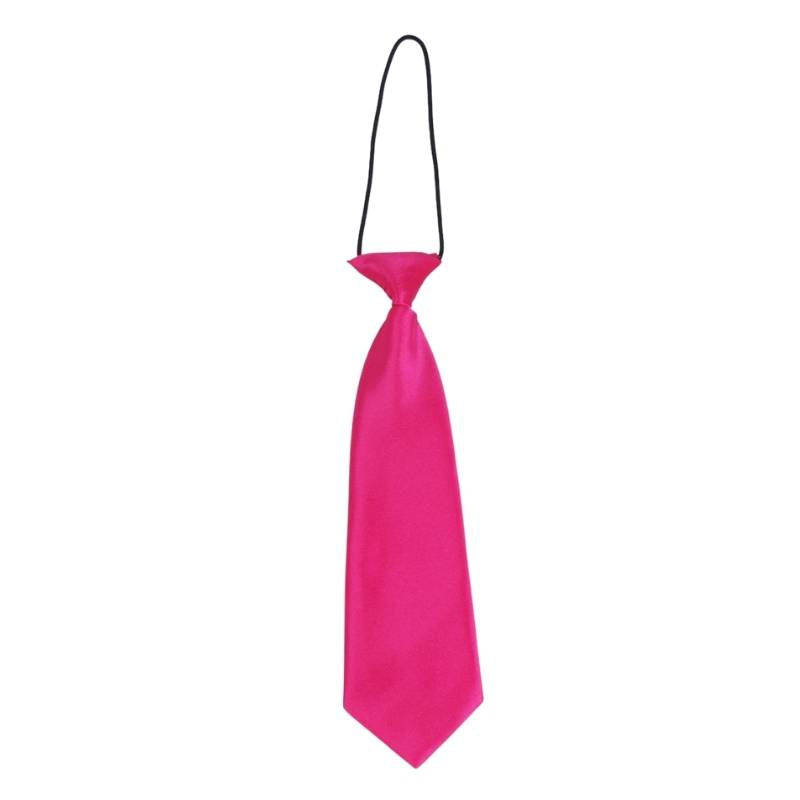 Cravate Rose Fushia Enfant