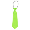 Cravate Enfant Verte Fluo