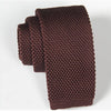 Cravate Tricot Marron